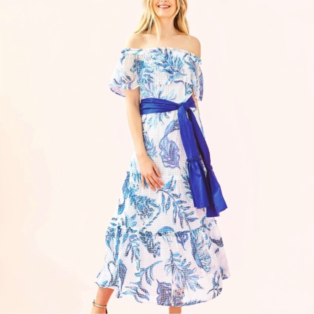 LillyPulitzer MIDI dress. Everything you love in one dress.